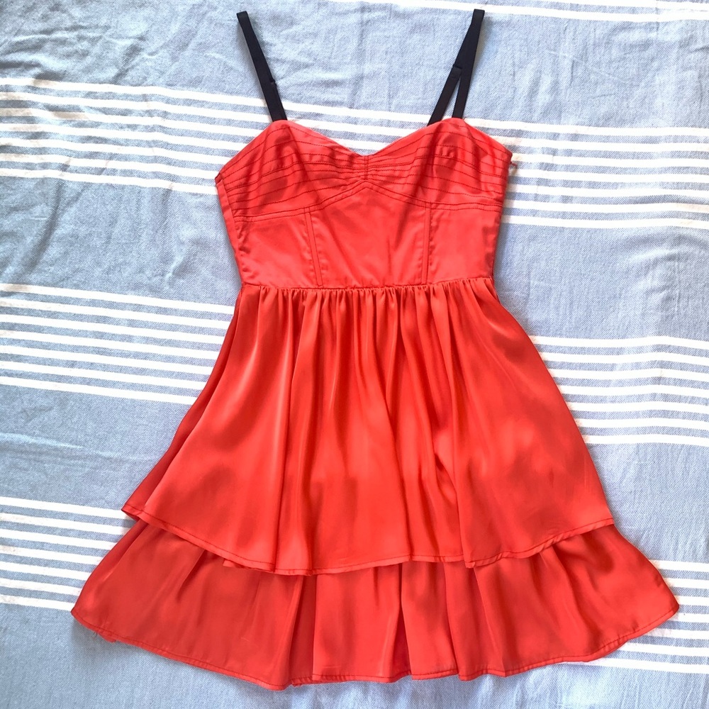 Satin Bustier Top Dress
